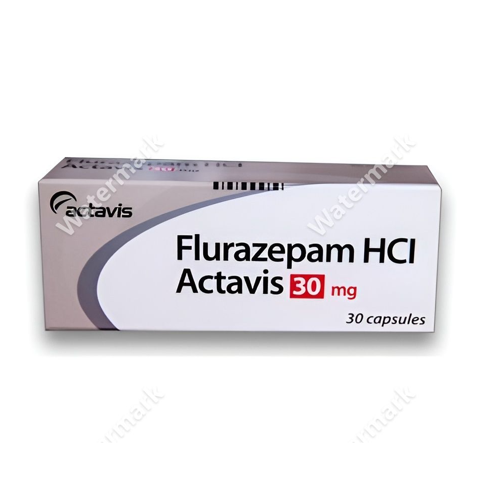 Капсулы Флуразепам 30 мг (Flurazepam HCl) от Actavis — упаковка на 30 штук, мониторинг цен и наличия в аптеках