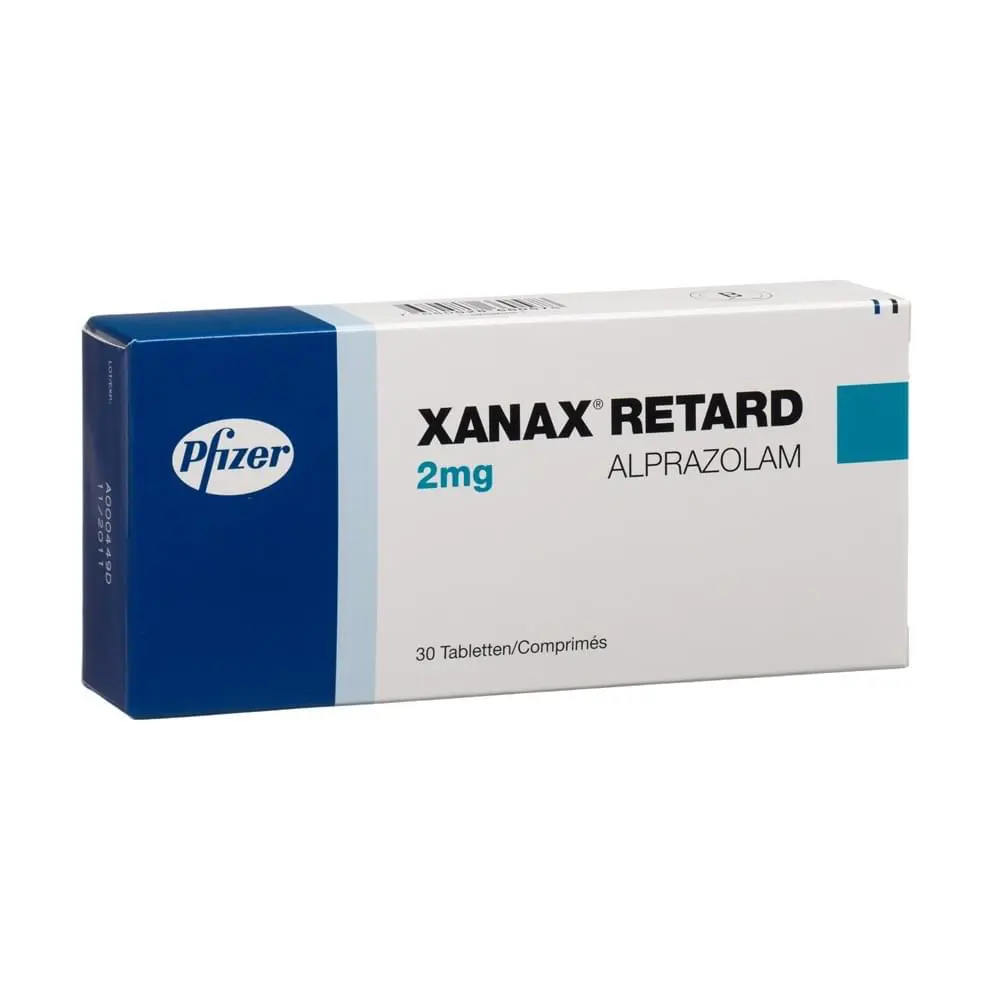 Упаковка препарата Xanax Retard (Алпразолам) 2 мг — мониторинг наличия в аптеках РМ